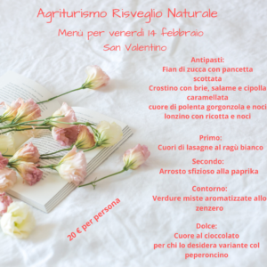 Agriturismo Risveglio Naturale(5) cena San Valentino
