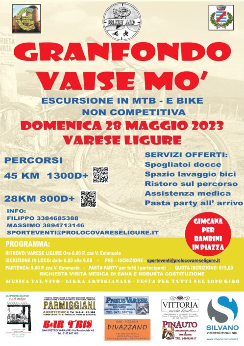 granfondovaise gara non competitiva per mbt e e-bike