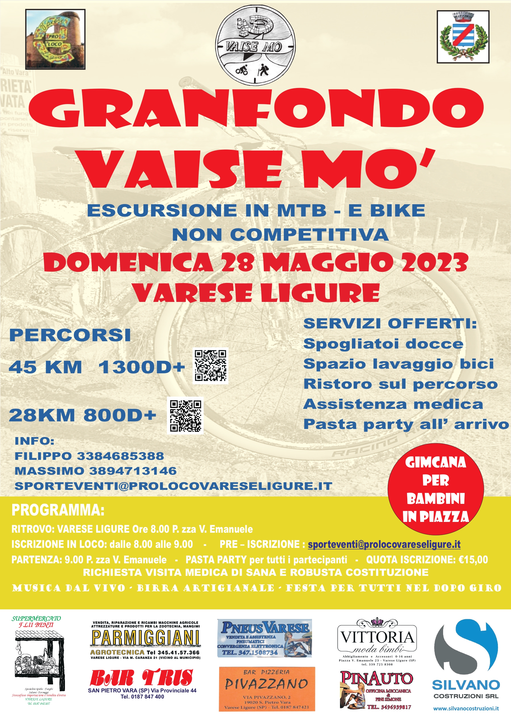 gara non competitiva per mbt e e-bike